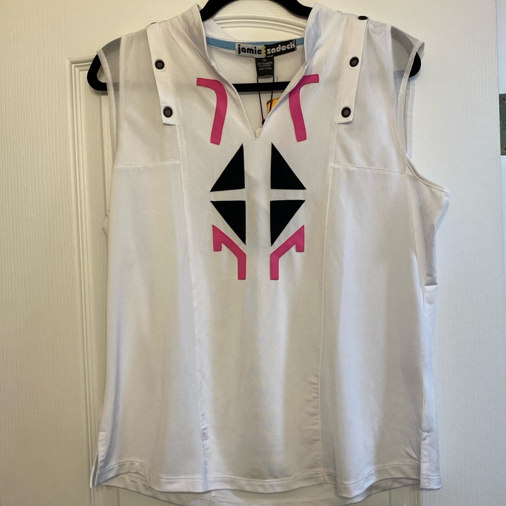 Jamie Sadock Women’s Sleeveless Polo NWT Size XL